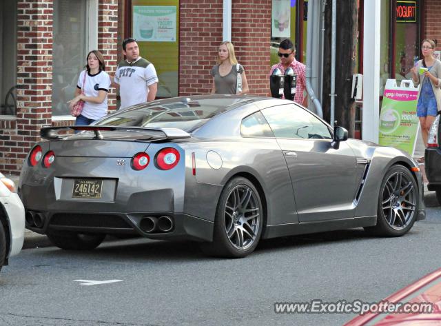 Nissan GT-R spotted in Newark, Delaware