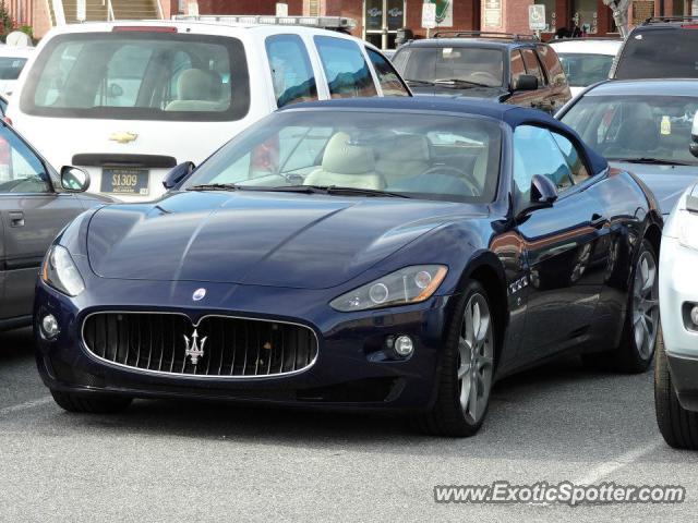 Maserati GranTurismo spotted in Wilmington, Delaware