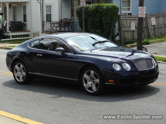 Bentley Continental spotted in Newark, Delaware