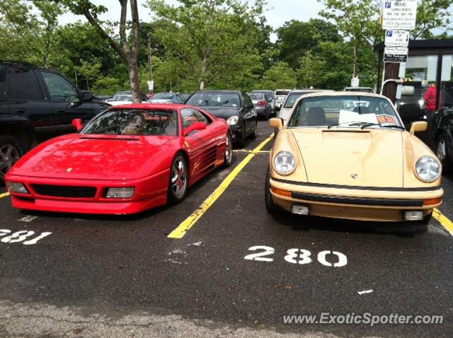 Ferrari 348 spotted in Greenwich, Connecticut