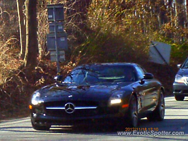 Mercedes SLS AMG spotted in South Salem, New York