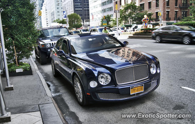 Bentley Mulsanne spotted in New York City, New York