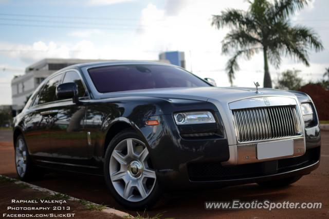 Rolls Royce Ghost spotted in Brasilia, Brazil