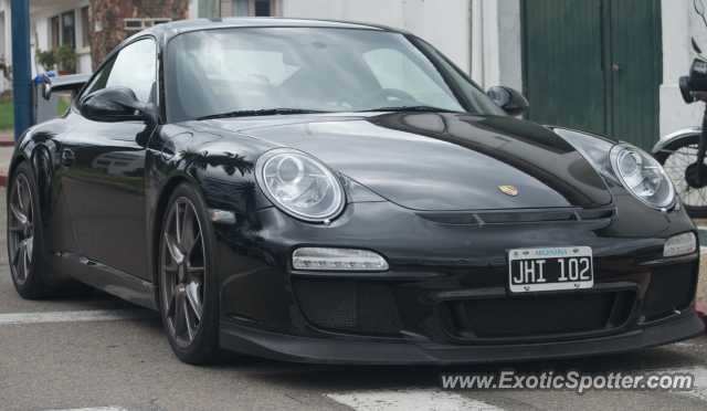 Porsche 911 GT3 spotted in Punta Del Este, Uruguay