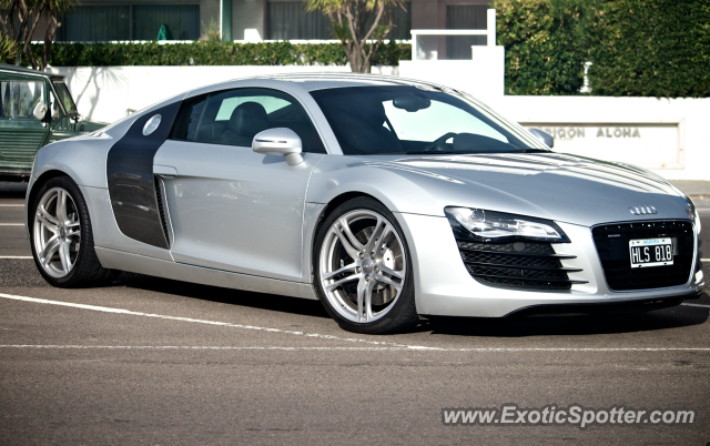 Audi R8 spotted in Punta Del Este, Uruguay