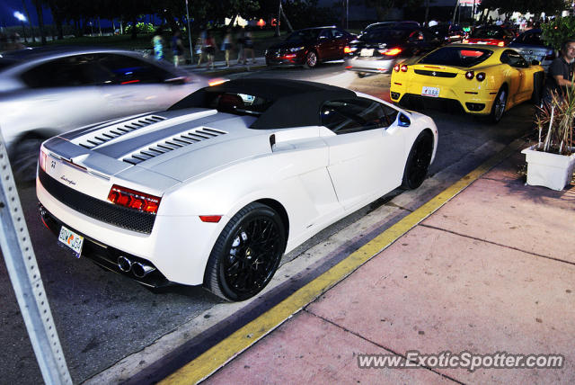 Lamborghini Gallardo spotted in Miami, Florida