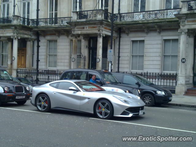 Ferrari F12 spotted in London, United Kingdom