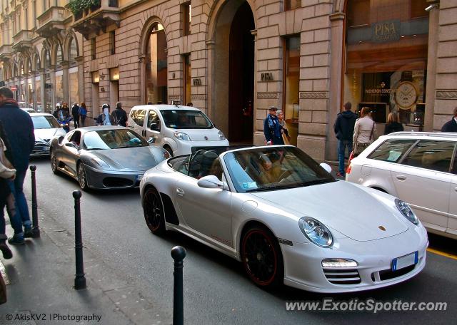 Ferrari F430 spotted in Milan, Italy