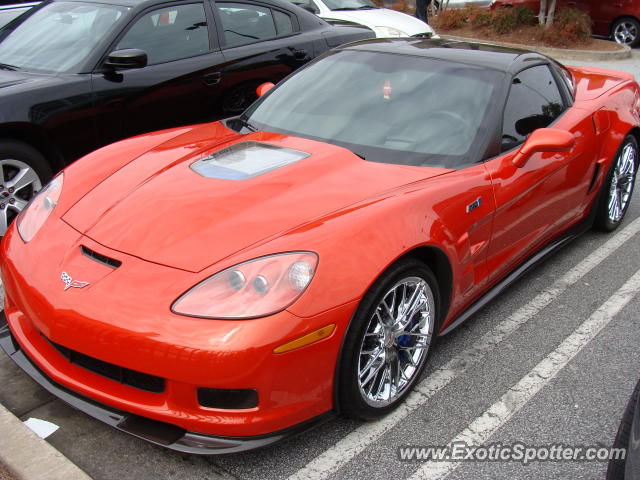 Chevrolet Corvette ZR1 spotted in Buckhead, Georgia