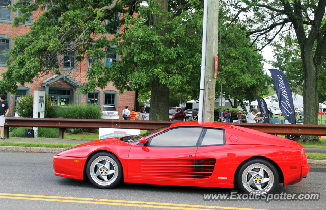 Ferrari Testarossa spotted in Greenwich, Connecticut