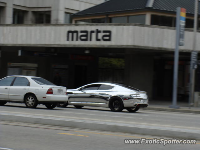 Aston Martin Rapide spotted in Buckhead, Georgia