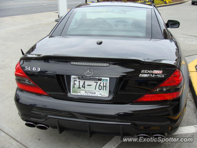 Mercedes SL 65 AMG spotted in Buckhead, Georgia