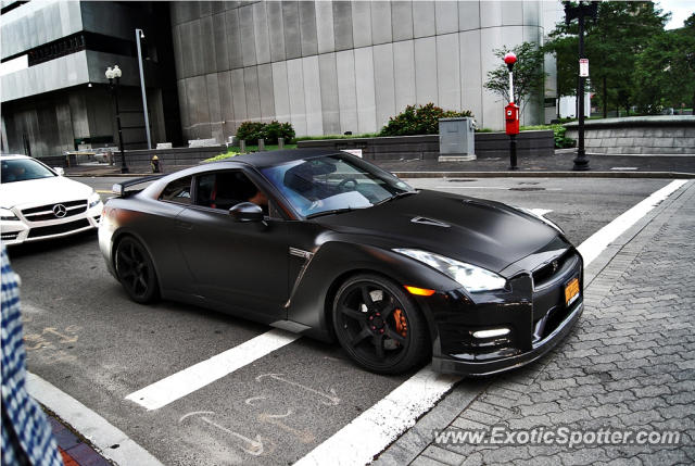 Nissan GT-R spotted in Boston, Massachusetts