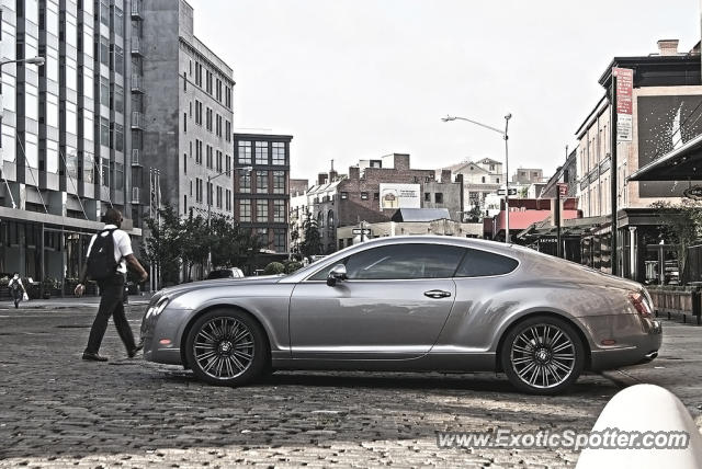 Bentley Continental spotted in New York City, New York