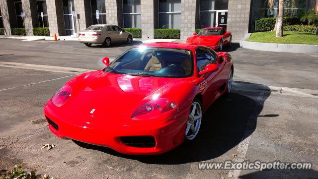 Ferrari 360 Modena spotted in Riverside, California