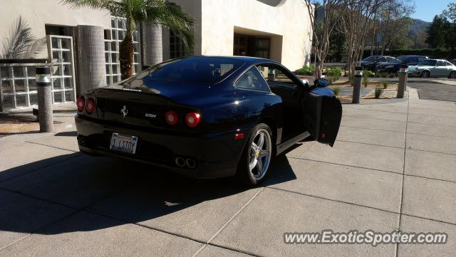 Ferrari 575M spotted in Riverside, California