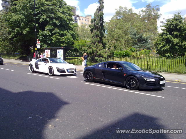 Audi R8 spotted in London, United Kingdom