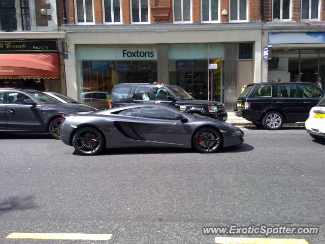 Mclaren MP4-12C spotted in London, United Kingdom