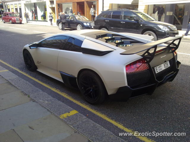 Lamborghini Murcielago spotted in London, United Kingdom