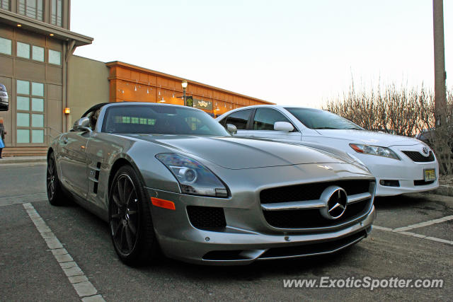 Mercedes SLS AMG spotted in Long Branch, New Jersey