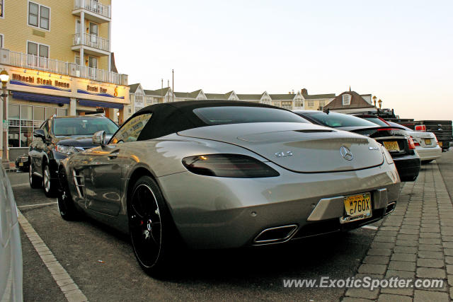 Mercedes SLS AMG spotted in Long Branch, New Jersey