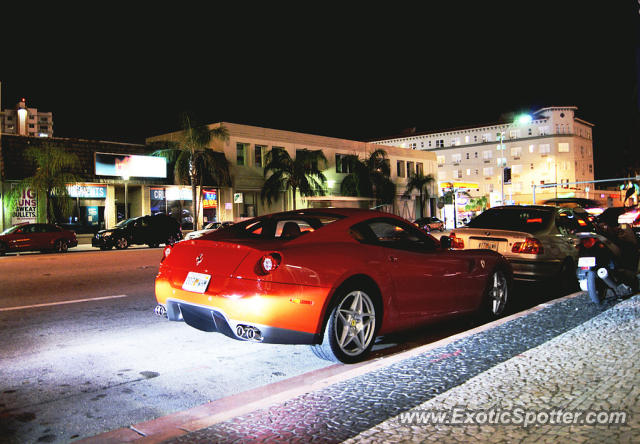 Ferrari 599GTB spotted in Miami, Florida