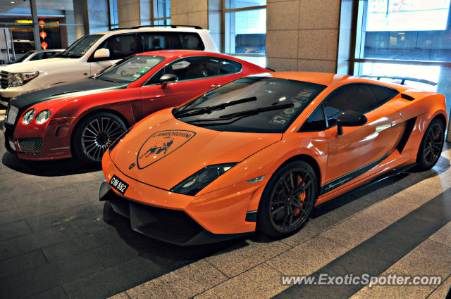 Lamborghini Gallardo spotted in Bukit Bintang KL, Malaysia