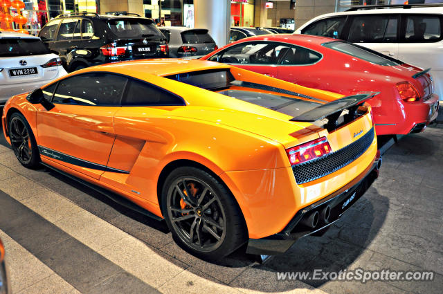 Lamborghini Gallardo spotted in Bukit Bintang KL, Malaysia