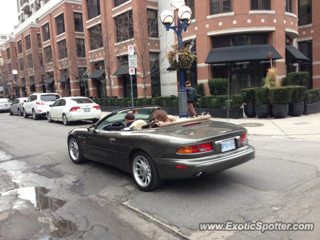 Aston Martin DB7 spotted in Toronto, Canada