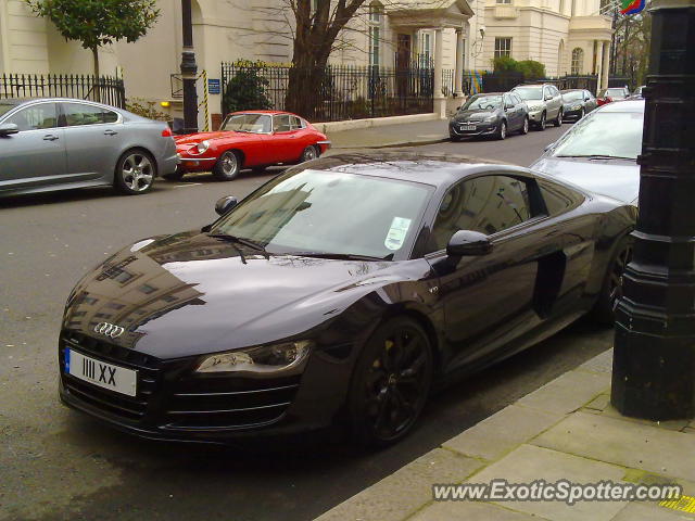 Audi R8 spotted in London, United Kingdom