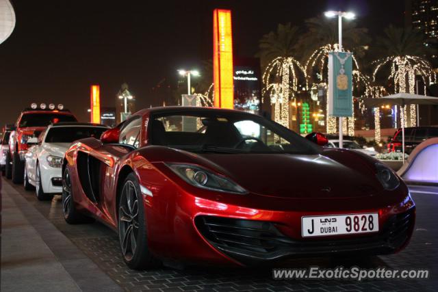 Mclaren MP4-12C spotted in Dubai, United Arab Emirates