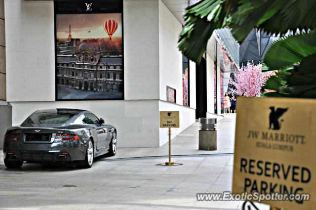 Aston Martin DBS spotted in Bukit Bintang KL, Malaysia