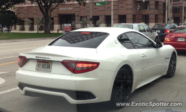 Maserati GranTurismo spotted in Fort Lauderdale, Florida