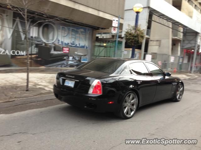 Maserati Quattroporte spotted in Toronto, Canada