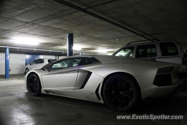 Lamborghini Aventador spotted in Geneva, Switzerland