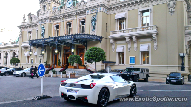 Ferrari 458 Italia spotted in Monaco, Monaco