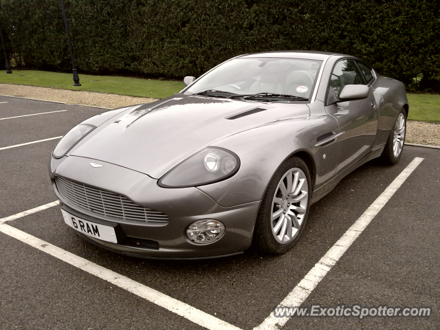 Aston Martin Vanquish spotted in Dogmersfield, United Kingdom