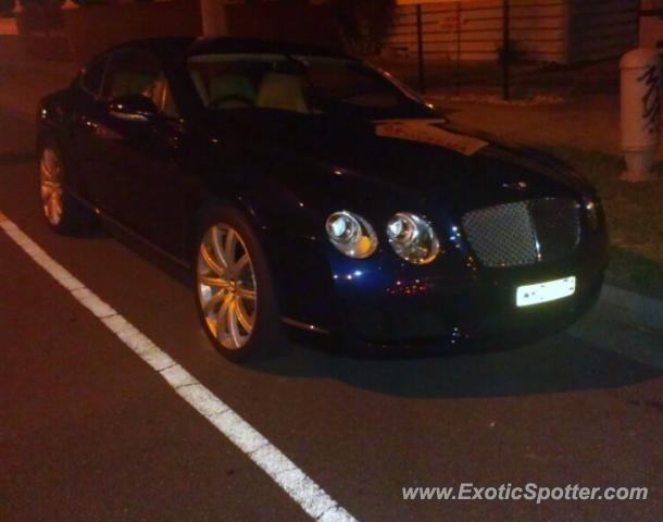 Bentley Continental spotted in Melbourne, Australia