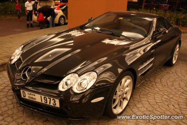 Mercedes SLR spotted in Dubai, United Arab Emirates