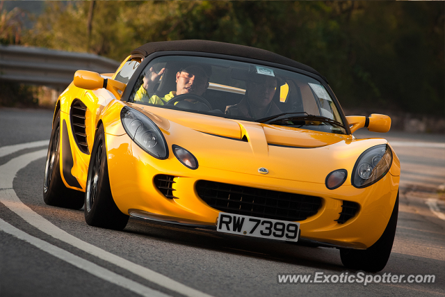 Lotus Elise spotted in Hong Kong, China