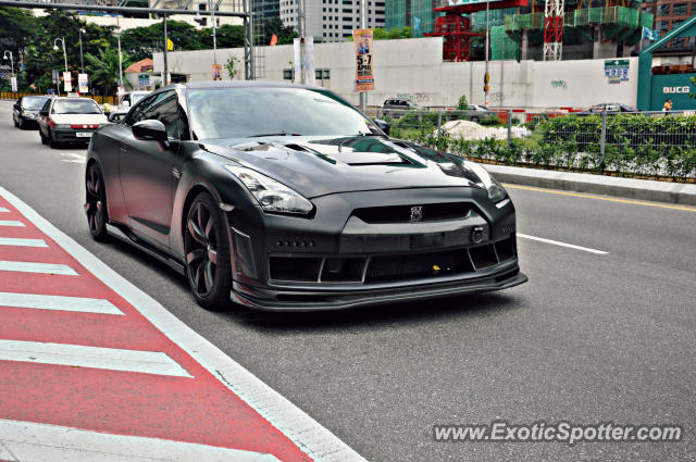 Nissan GT-R spotted in Bukit Bintang KL, Malaysia