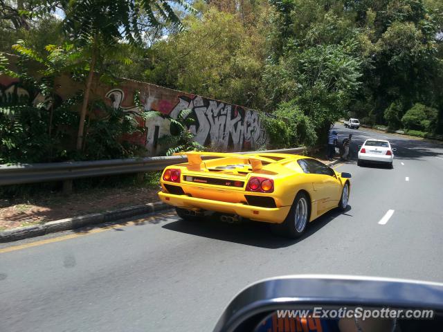 Lamborghini Diablo spotted in Johannesburg, South Africa