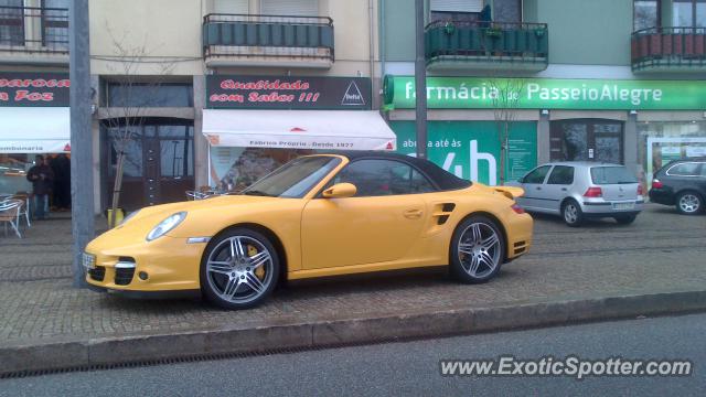 Porsche 911 Turbo spotted in Porto, Portugal