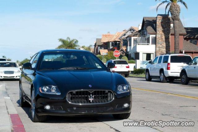 Maserati Quattroporte spotted in Los Angelos, California