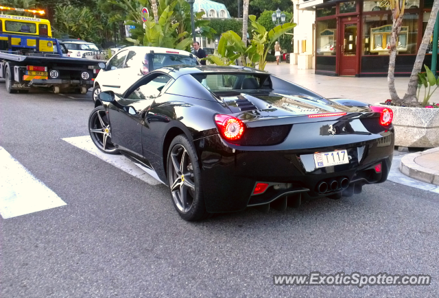 Ferrari 458 Italia spotted in Monaco, Monaco