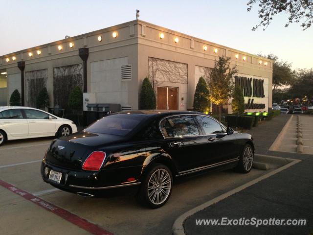 Bentley Continental spotted in Dallas, Texas