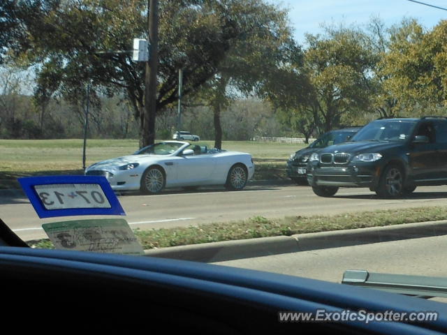 Aston Martin DB9 spotted in Dallas, Texas