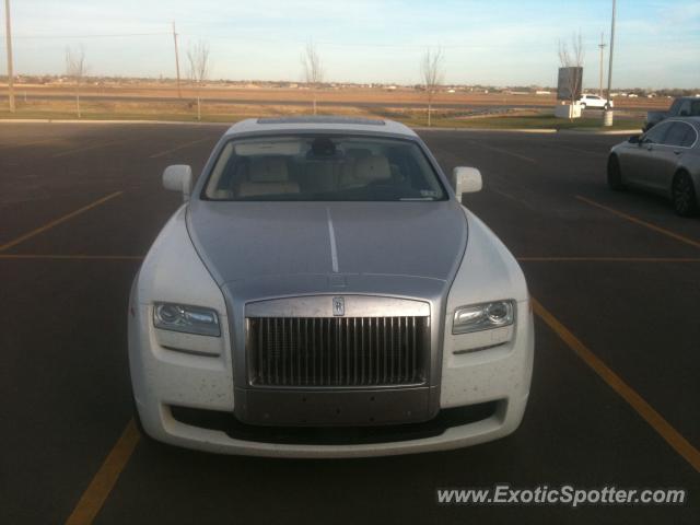 Rolls Royce Ghost spotted in Amarillo, Texas