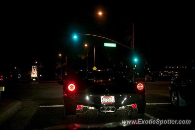 Ferrari 458 Italia spotted in Los Angelos, California