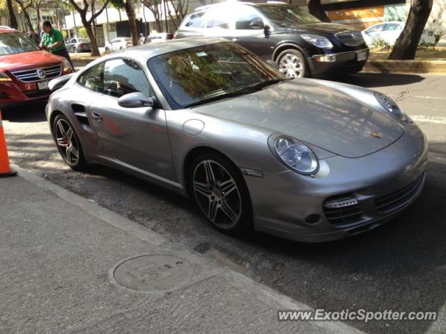 Porsche 911 Turbo spotted in Mexico City, Mexico